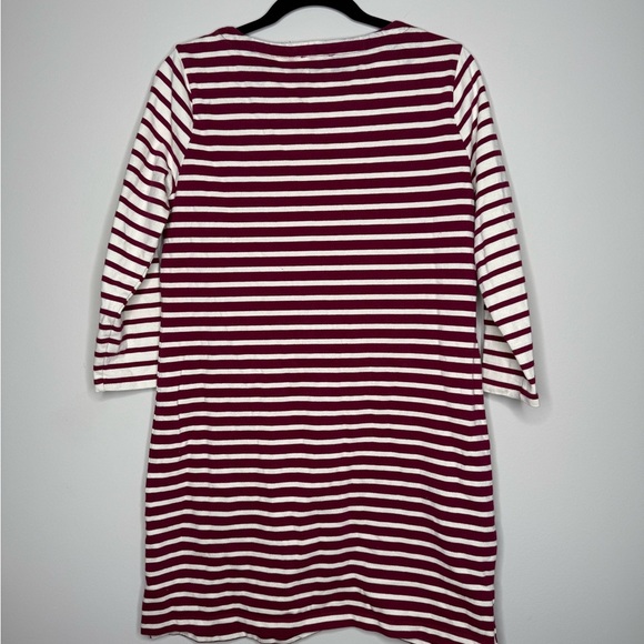 Vineyard Vines Striped Maroon and White Dress - Picture 6 of 6